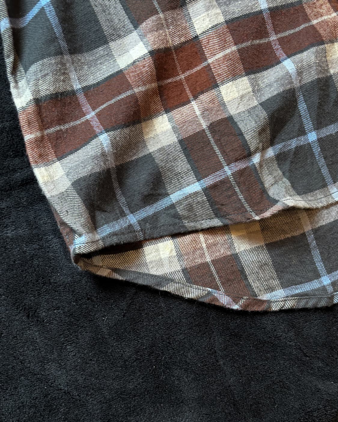 일본빈티지 OAK VALLEY  체크 셔츠 상품이미지4