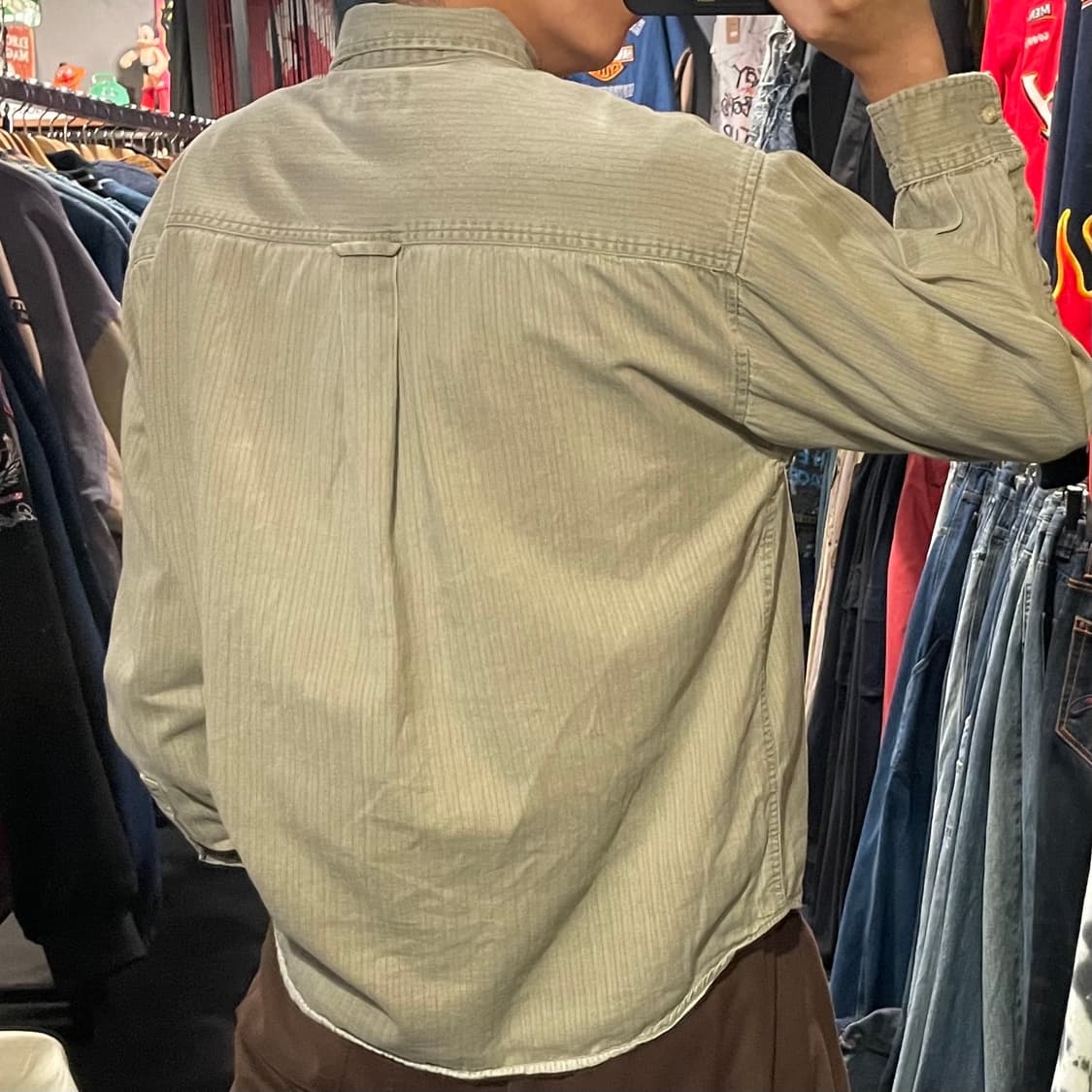 [IM] carhartt 칼하트 베이지 긴팔셔츠 상품이미지5