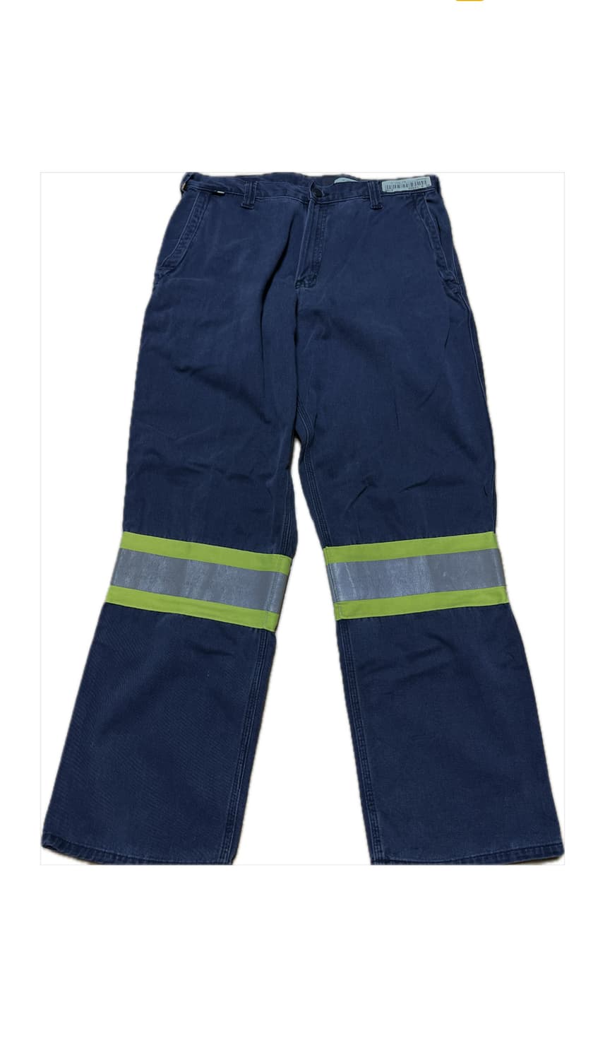 칼하트 FR 리플렉티브 데님 카펜터 워크팬츠 34x32 상품이미지1