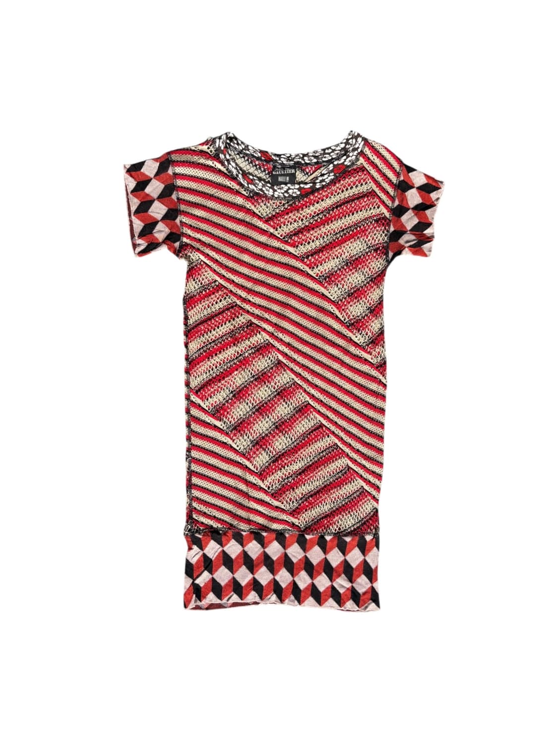 Jean paul gaultier maille mesh top 상품이미지1
