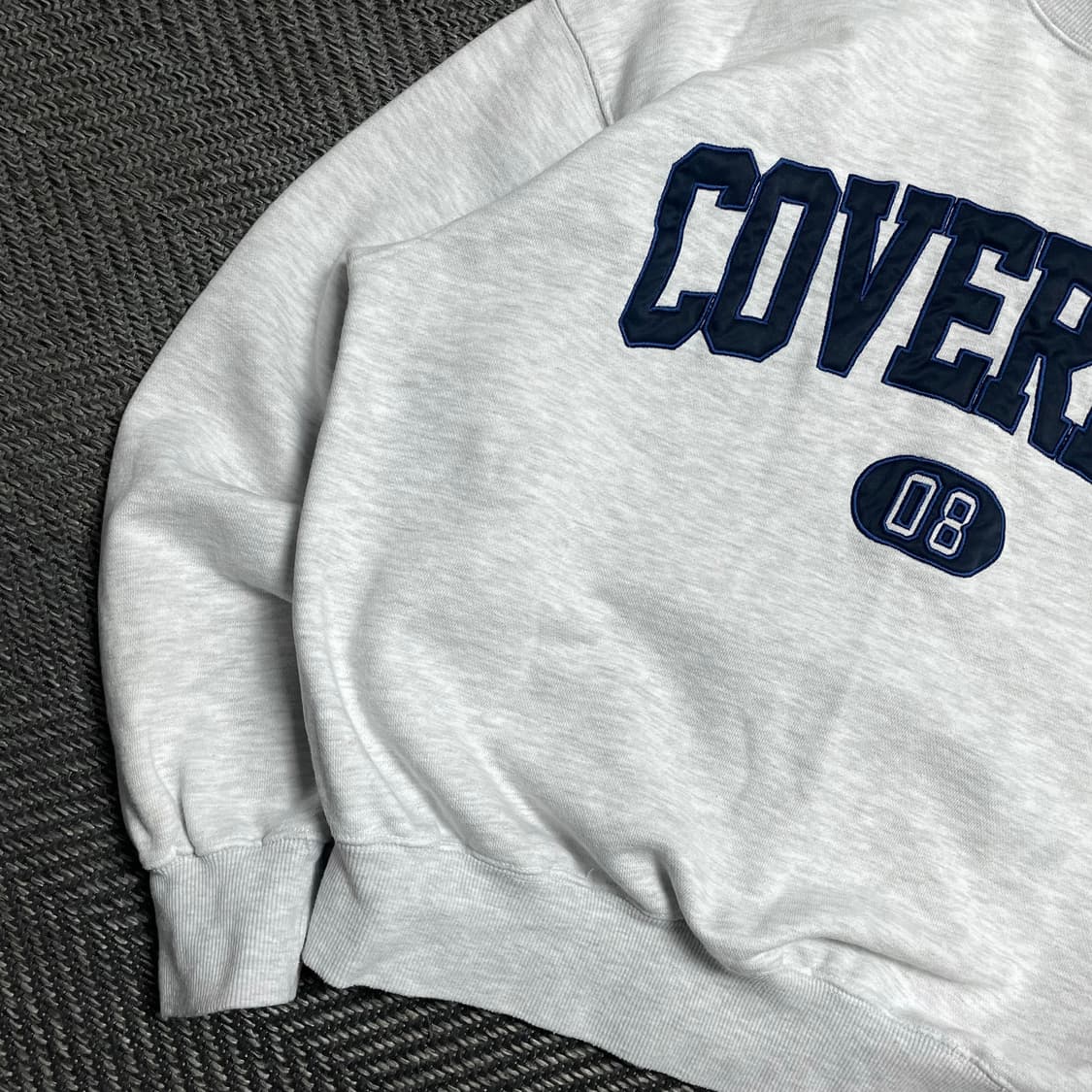 커버낫 빅로고 박시핏 맨투맨y 5223 상품이미지4