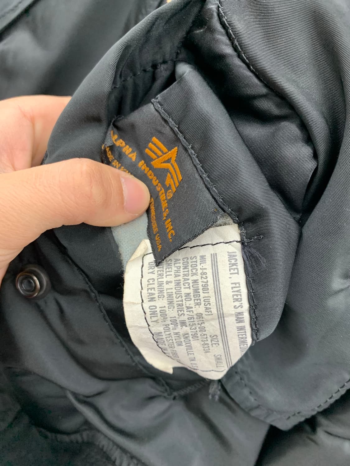 알파인더스트리 ma-1 상품이미지4