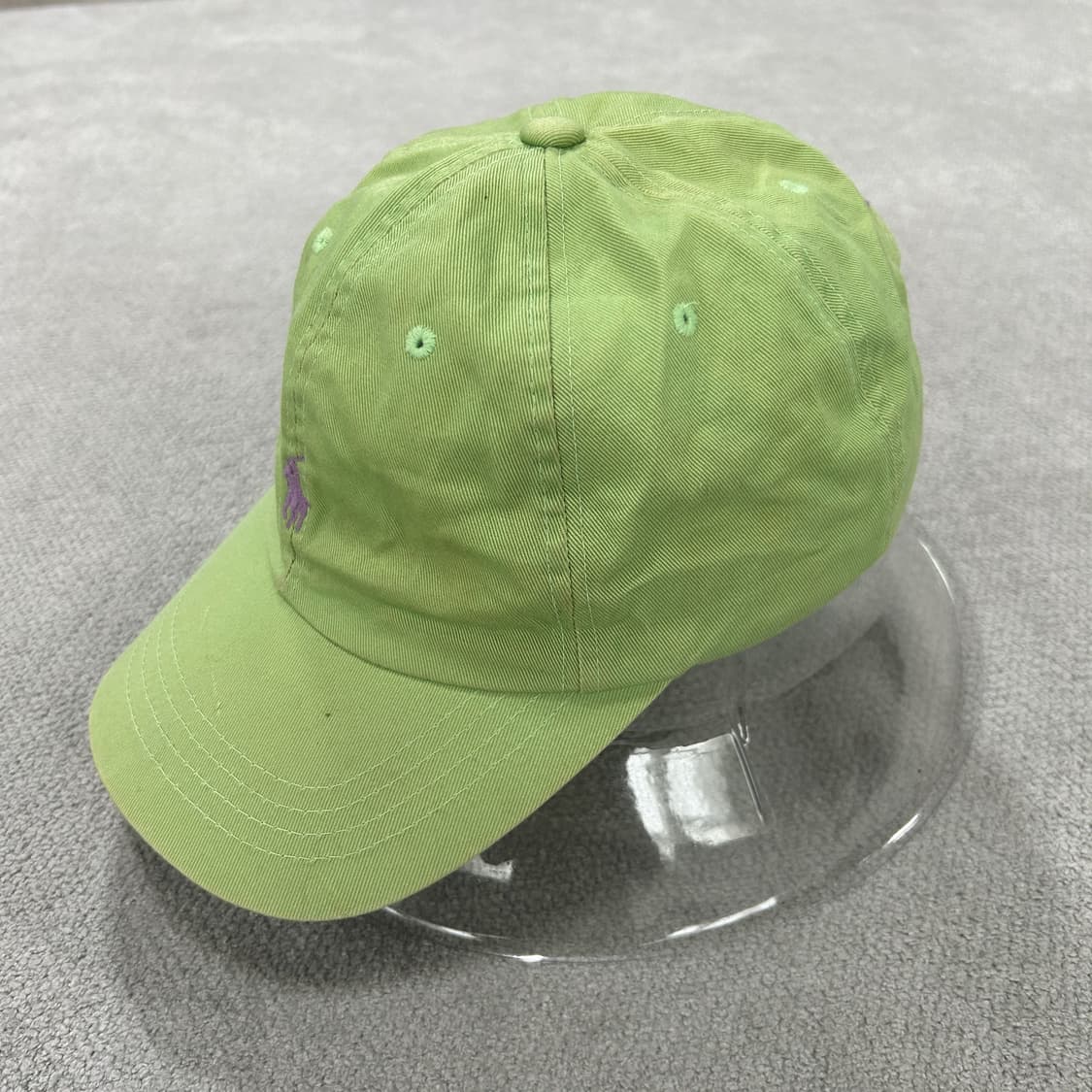 폴로 랄프로렌 연두색 볼캡 상품이미지3