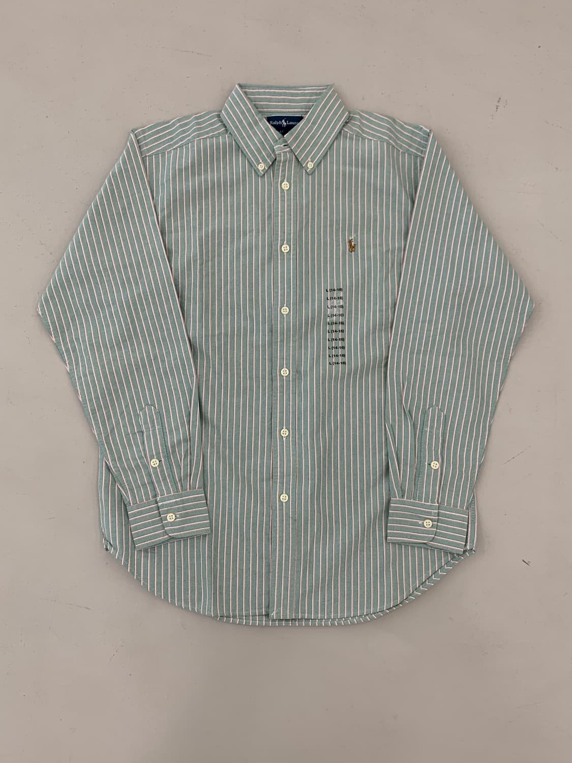 폴로 랄프로렌 보이즈 긴팔 셔츠 L(14-16) 상품이미지1