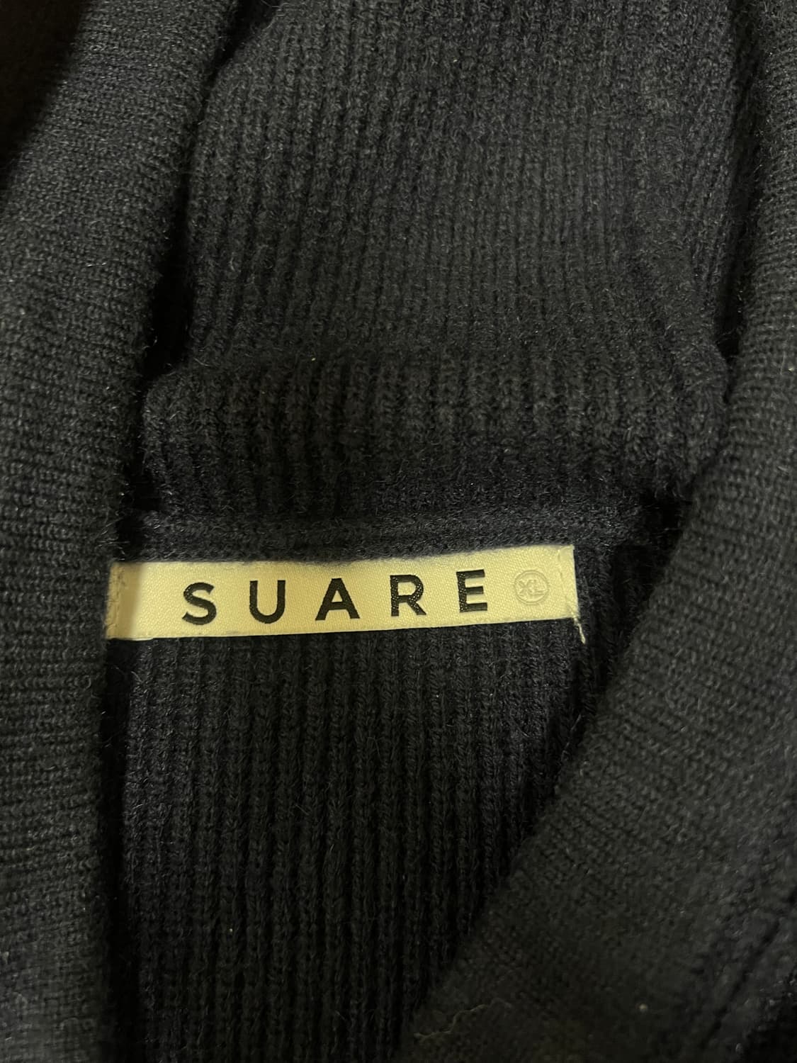 [XL] 수아레 네이비 니트 후드 상품이미지2