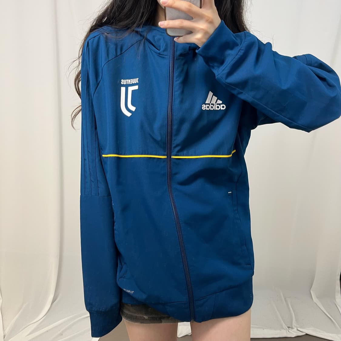 Adidas navy Juventus windbreaker 상품이미지3