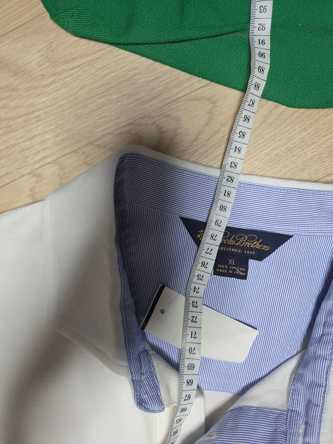(새상품)BROOKS BROTHERS 긴팔 카라티 티셔츠 슬리브  상품이미지10