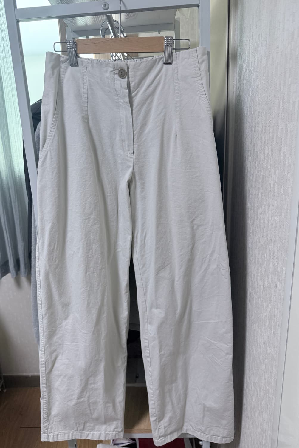 디테일 일자핏 팬츠 상품이미지1