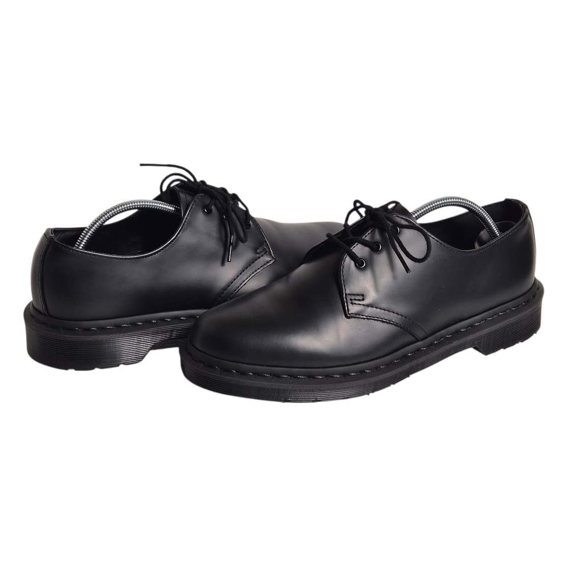 260-265) 닥터마틴 1461 3홀 모노 스무스 무광 블랙 상품이미지1