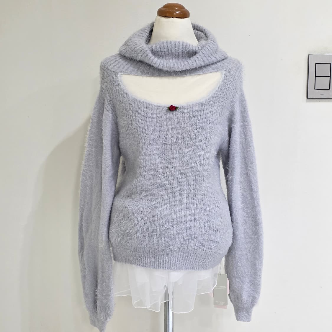 앙크루즈 희귀 2010s 양지뢰 앙고라 니트스웨터 상품이미지2