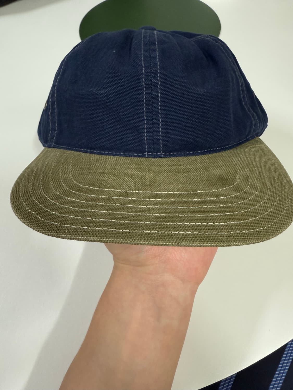 카키스 스터프 캡 네이비 상품이미지2