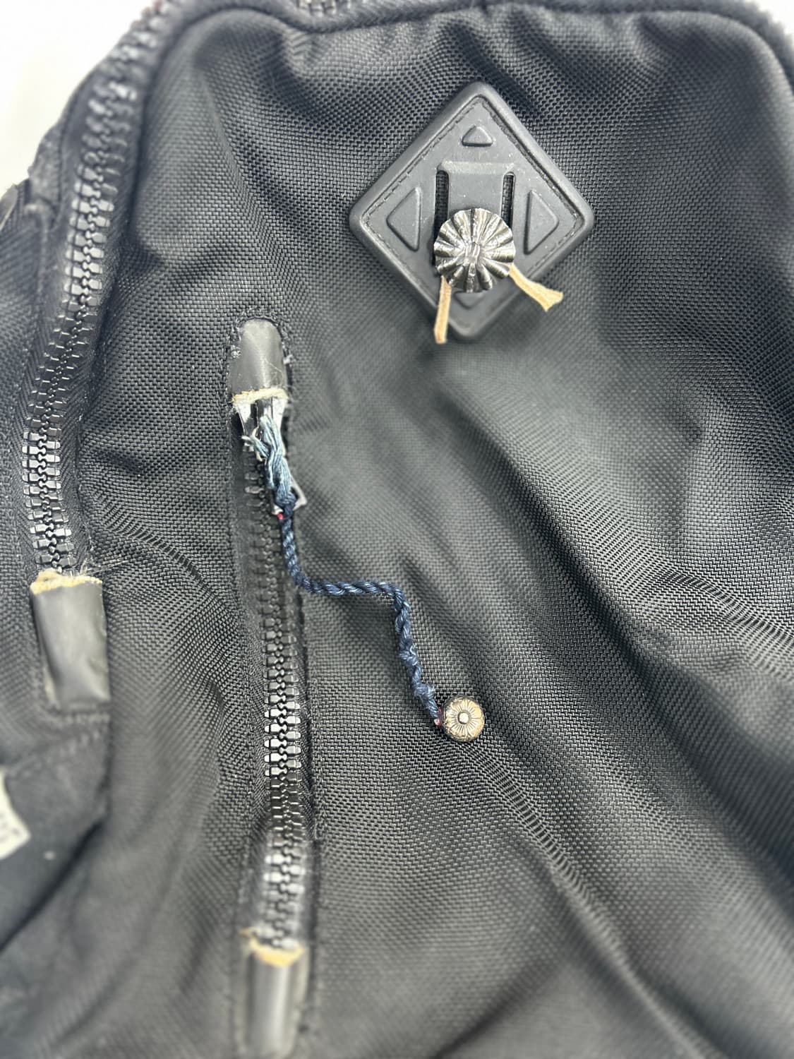 VISVIM 올드비즈빔 올블랙 레더믹스 발리스틱 백팩 20L 상품이미지2