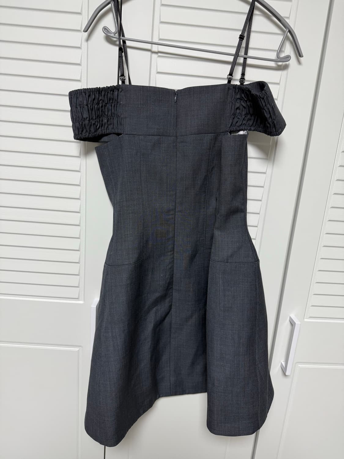 슈슈통 25 FW 커브 원숄더 미니 원피스 상품이미지3