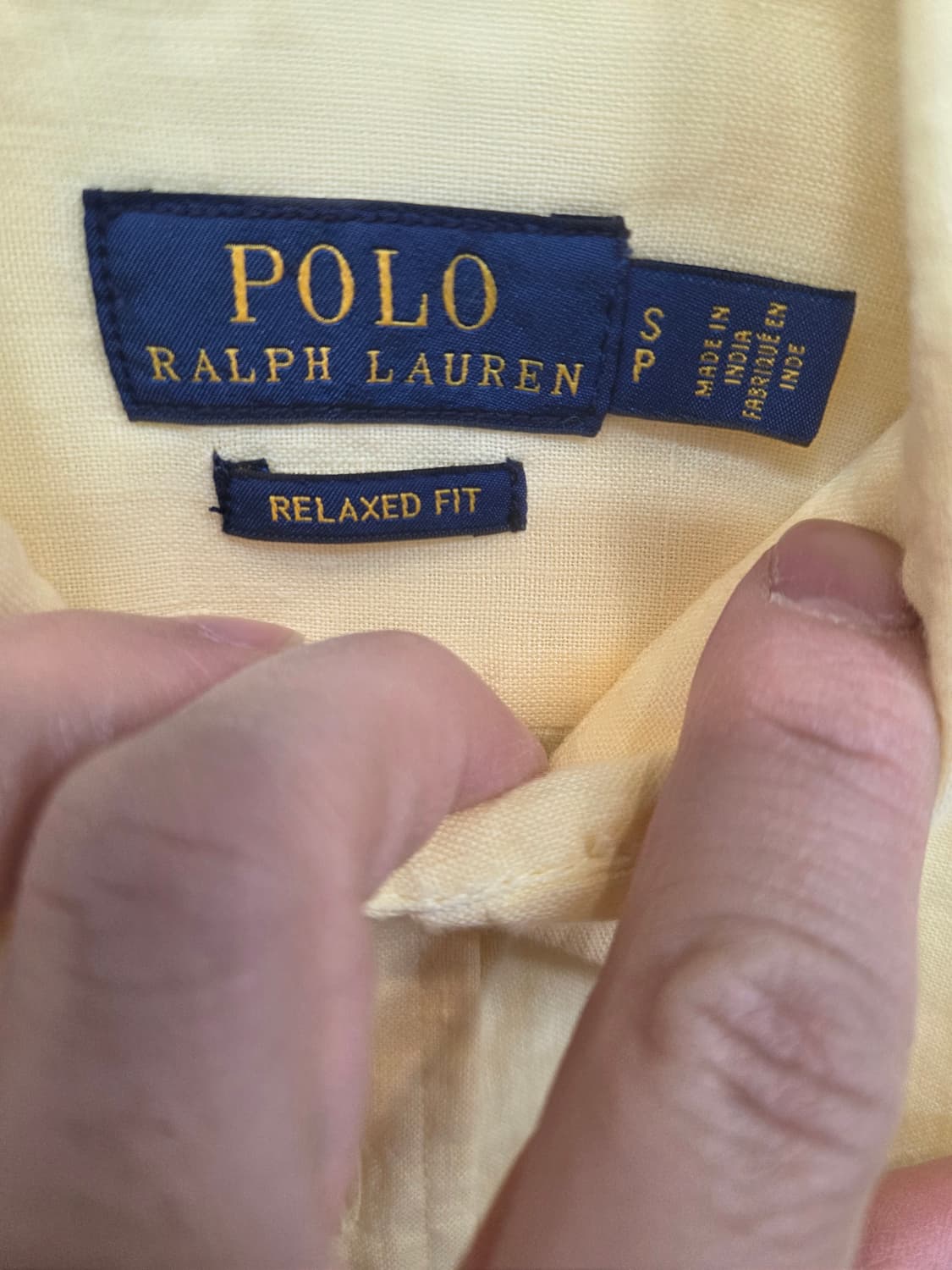 폴로랄프로렌 릴렉스드핏 린넨 셔츠긴팔 sp 병아리  상품이미지3
