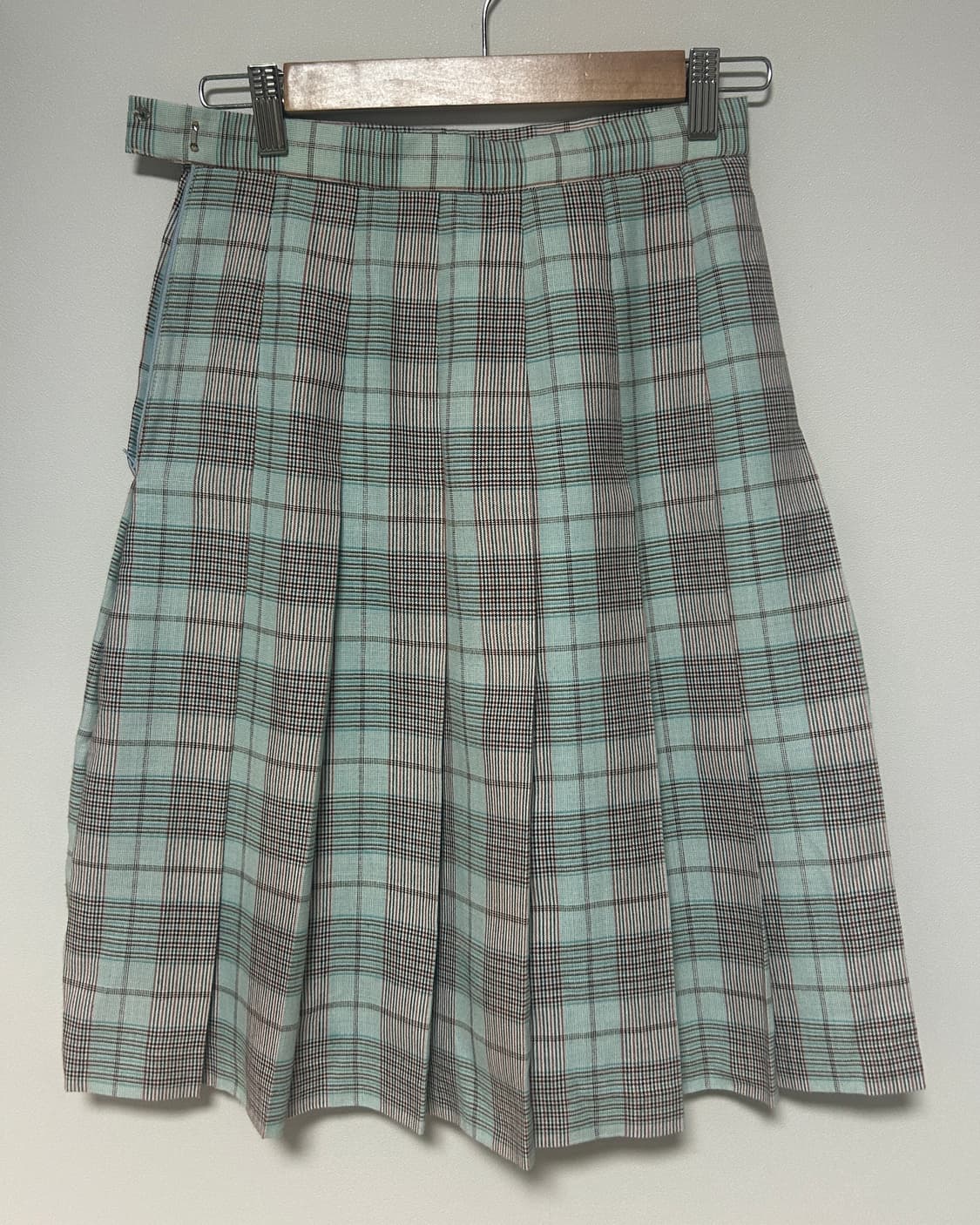 Japan vintage check skirt 상품이미지1