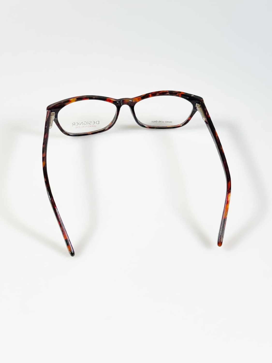 DESIGNER 토터스쉘 뿔테 스퀘어 프레임 빈티지 안경 상품이미지5