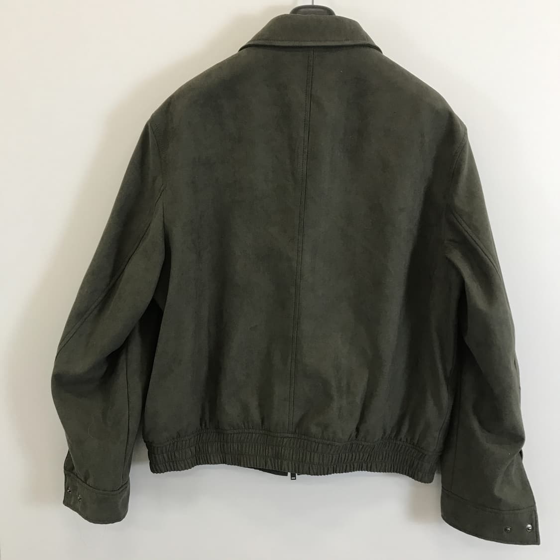 무신사스탠다드 신세틱 스웨이드블루종 카키 [XL] 상품이미지3