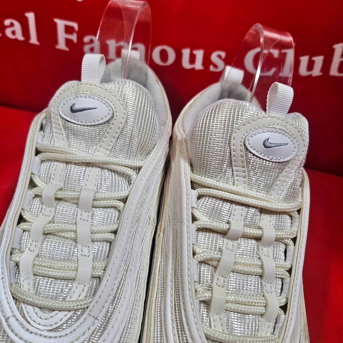 나이키(Nike) 에어맥스 97 트리플 화이트 255size 상품이미지4