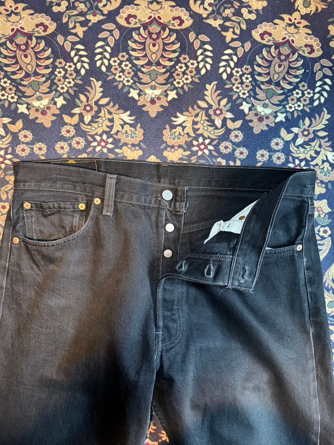 90s US made 501 블랙진  상품이미지4