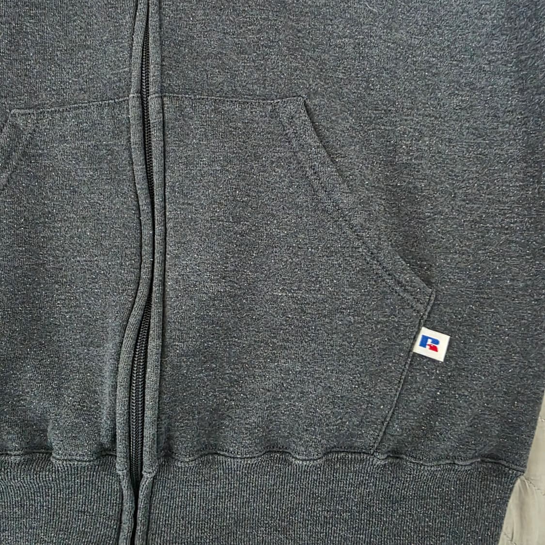 [L] 90s 빈티지 러셀 애슬레틱 후드집업 다크그레이 VER. 레디쉬 상품이미지2