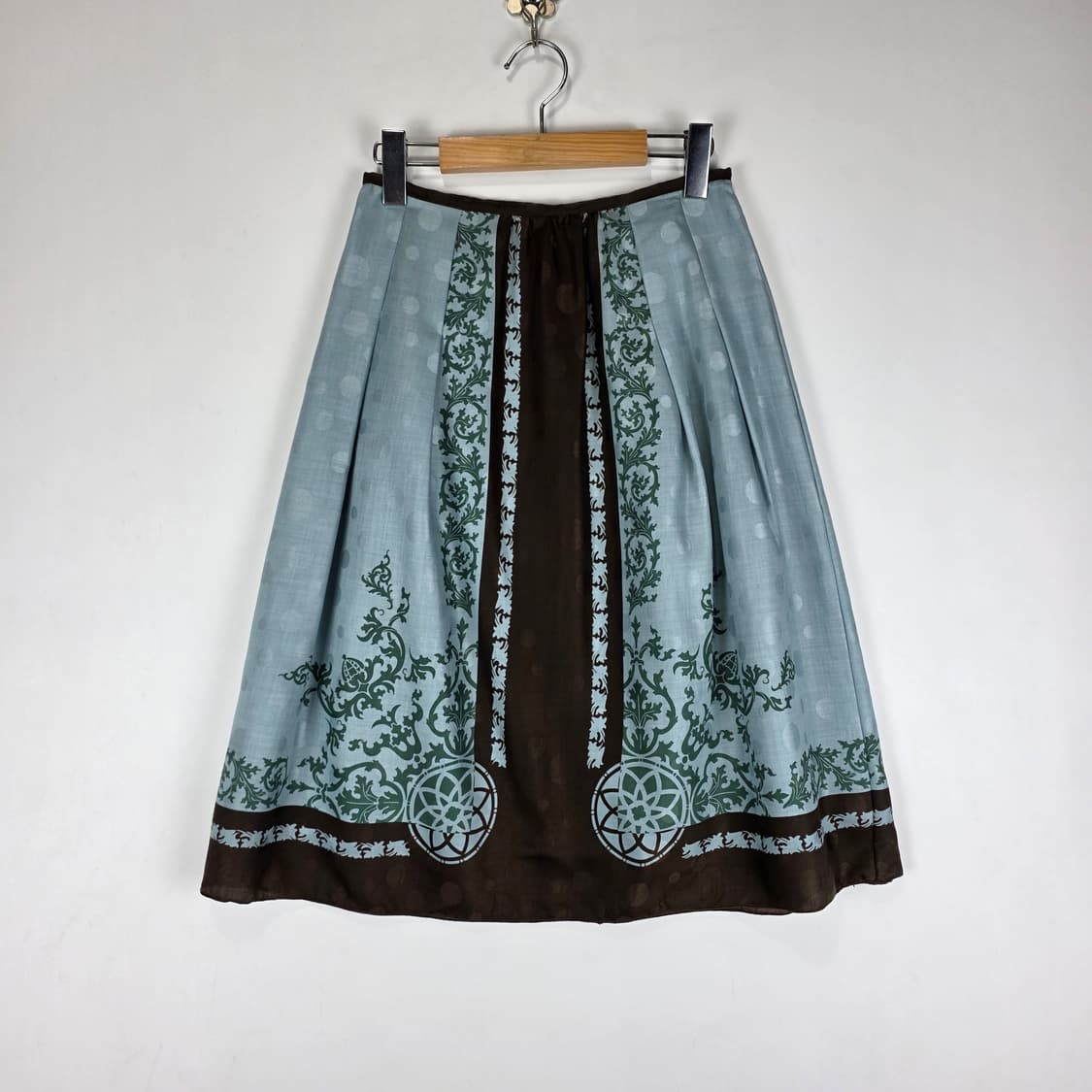 에스닉 핀턱 스커트 상품이미지1