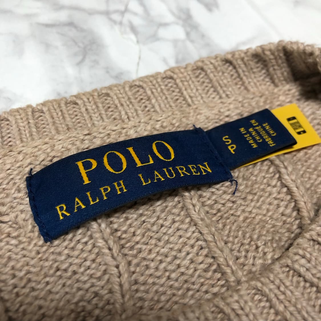 폴로 랄프로렌 니트 꽈배기 스웨터 상태굿 상품이미지3