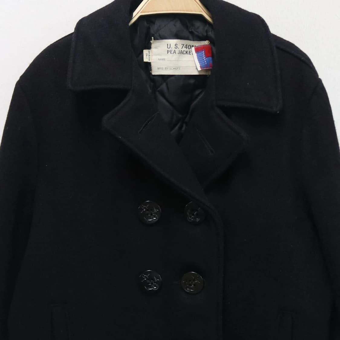 SCHOTT 740N  울 더플코트 60362 상품이미지5