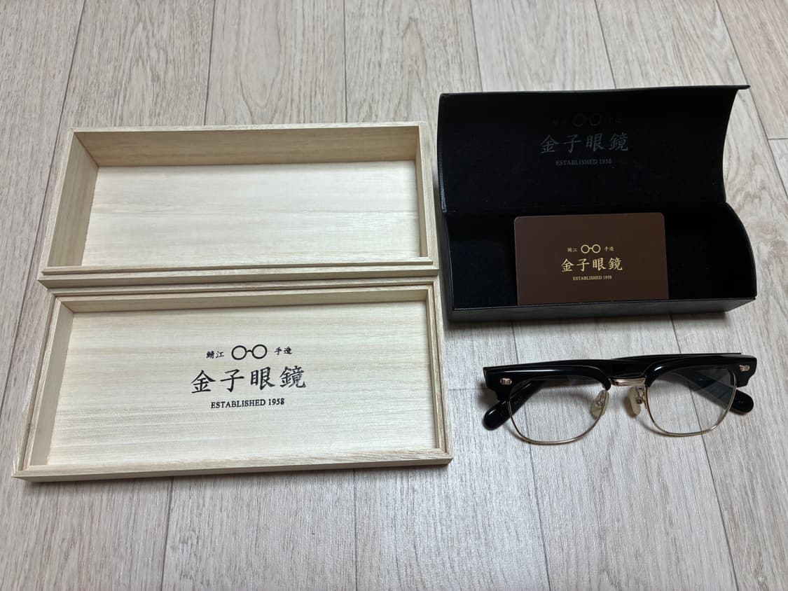 [풀박스] 금자안경 가네코옵티컬 하금테 KV-94 (49mm) BKGP 상품이미지1