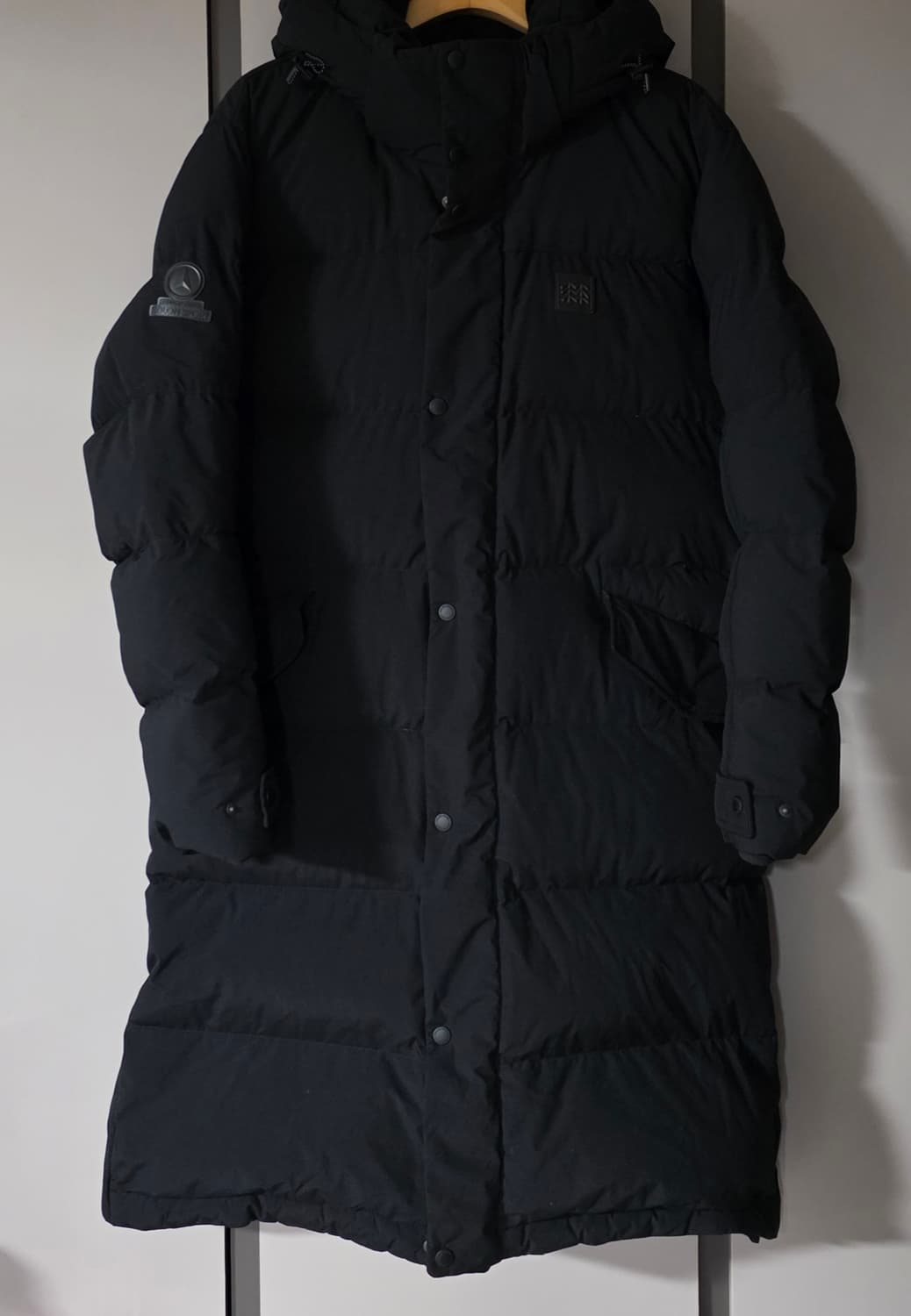 코오롱스포츠 남자 구스다운 롱패딩. 싸이즈100  상품이미지1