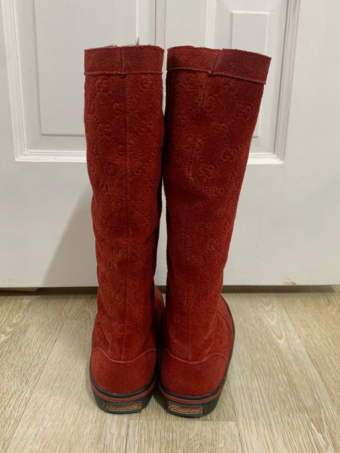 gucci 구찌 스웨이드 자카드 부츠 상품이미지6