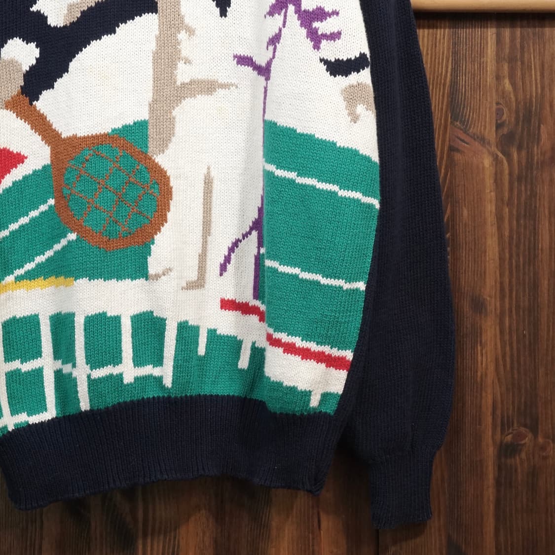 빈티지 테니스 니트 상품이미지4