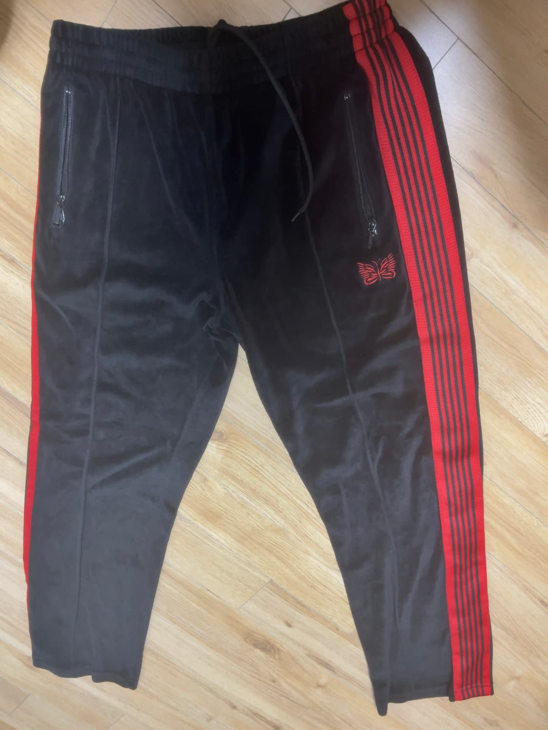 니들스 빈티지 벨벳 트랙팬츠 상품이미지1