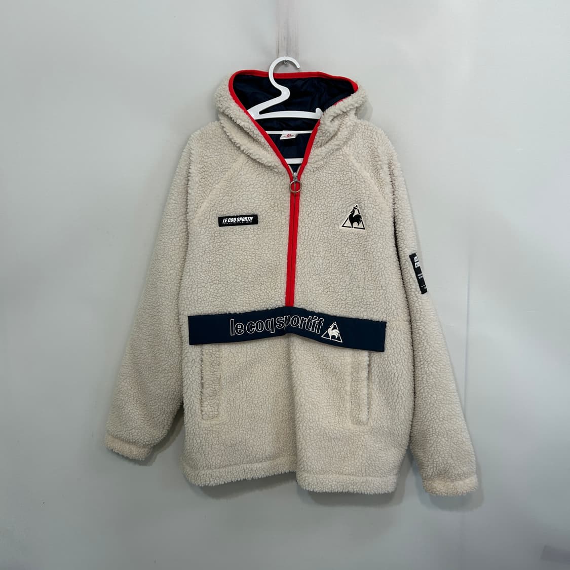 르꼬끄 남성 양털 후리스 아노락 95  상품이미지1