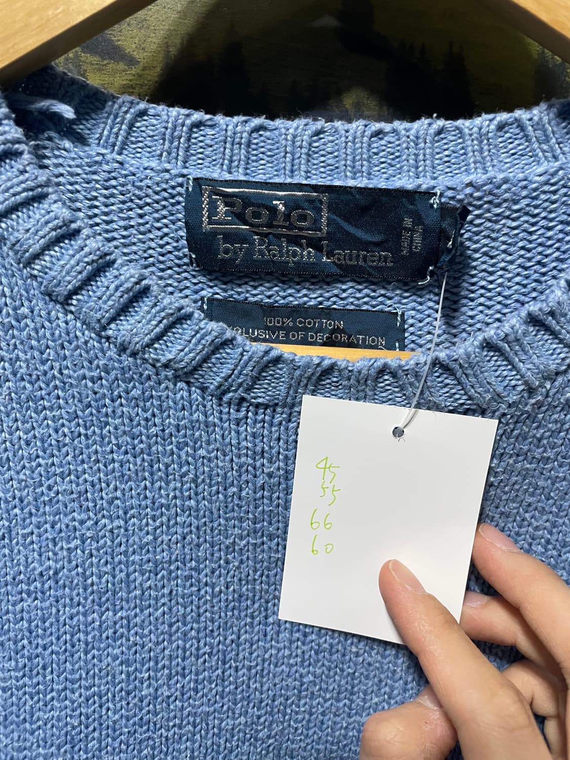 폴로 랄프로렌  크루넥 니트 상품이미지5