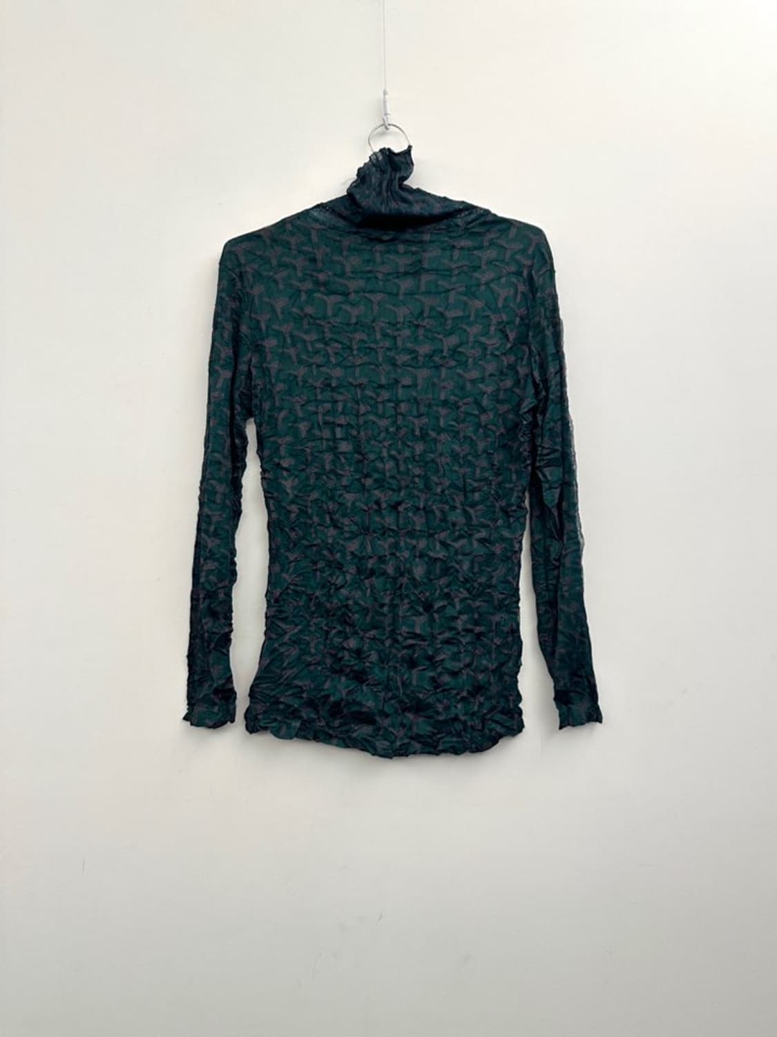 Geometry neck sleeveless / teal 상품이미지5