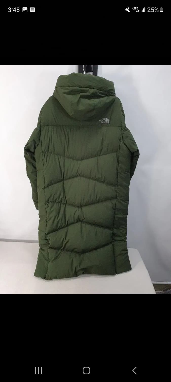 노스페이스 롱패딩 카키 L 상품이미지2