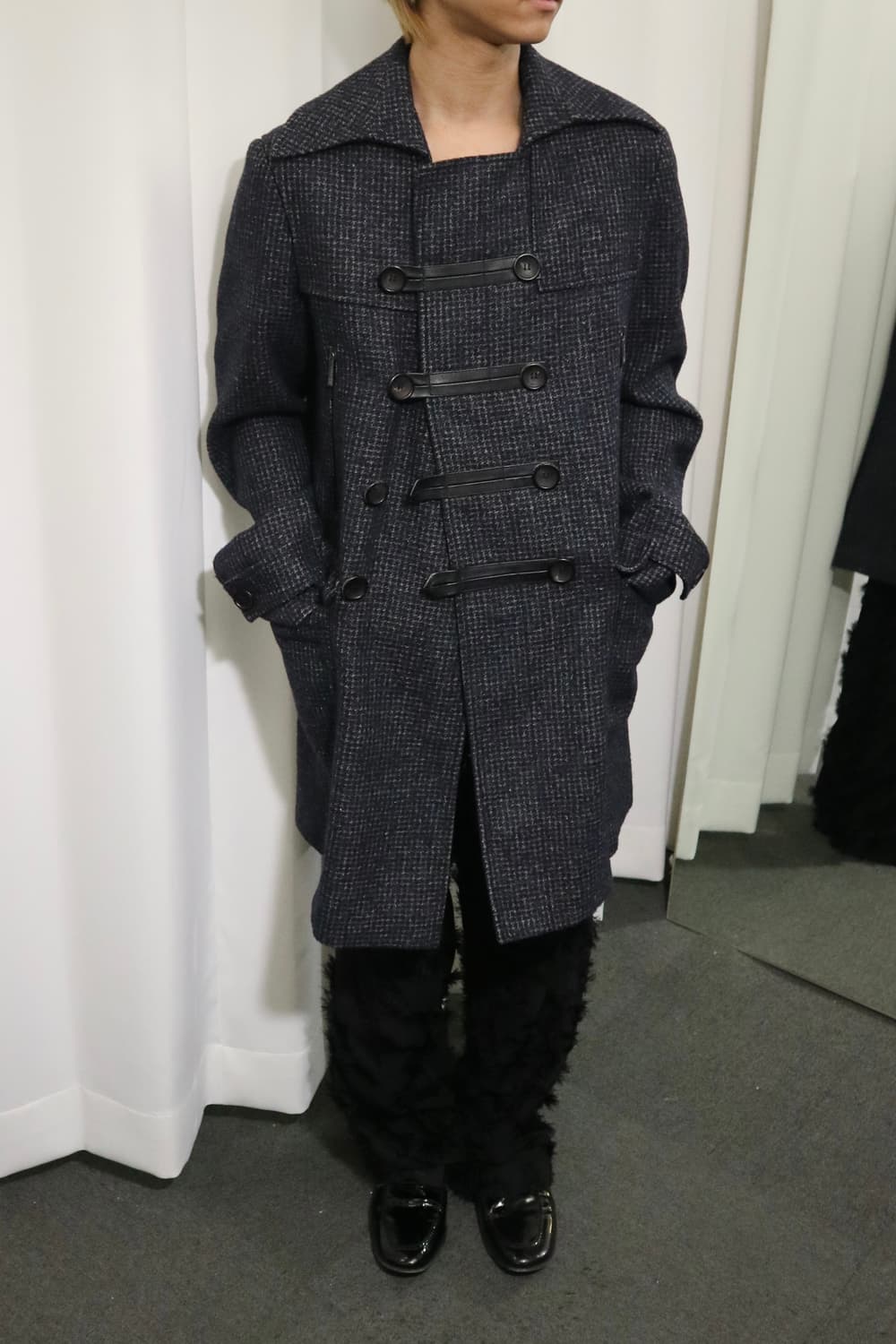 John Galliano tweed wool coat 상품이미지6