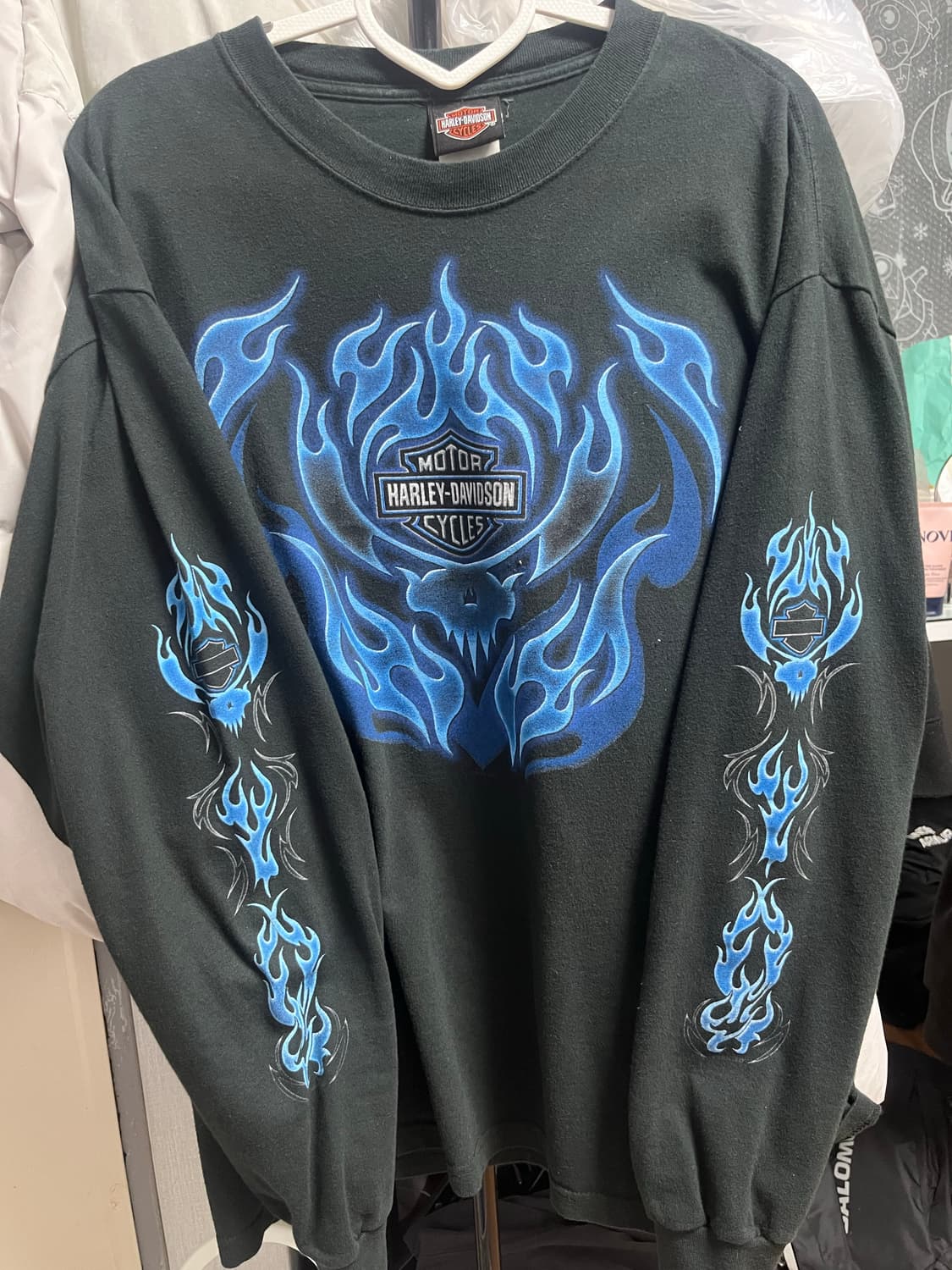 [L] 00‘s 할리데이비슨 롱슬리브 상품이미지1