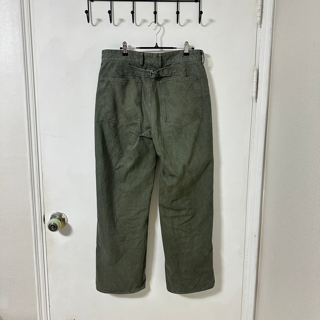 XL (30-32) 에스파이 베이커팬츠 올리브 상품이미지2