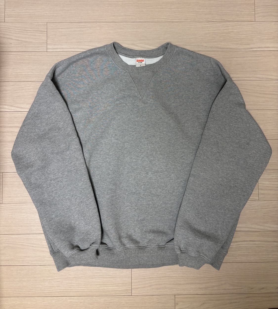 블랙아웃 메란지 스웻셔츠 상품이미지1