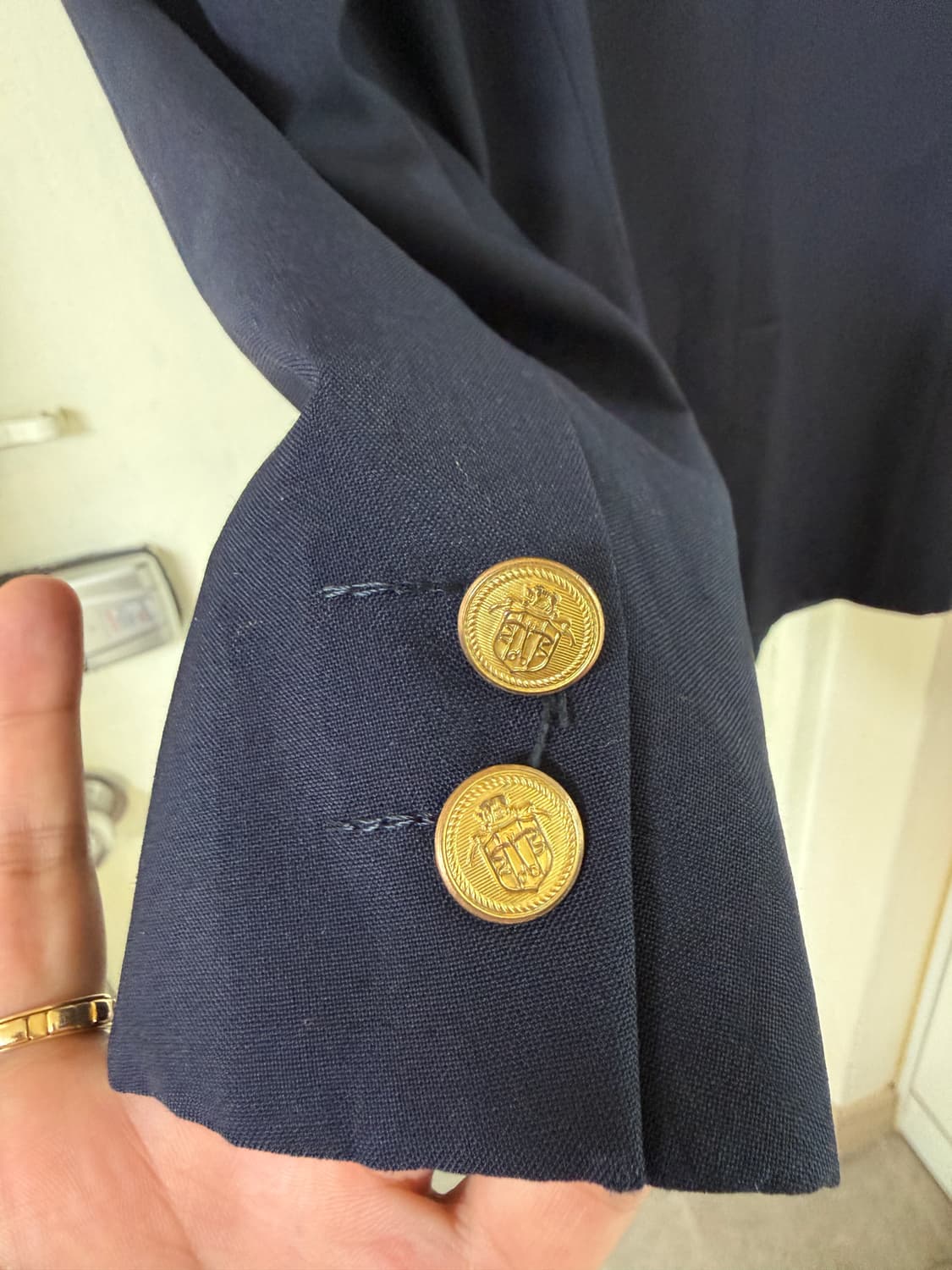 J press 제이프레스 금장 버튼 블레이저 자켓 상품이미지9