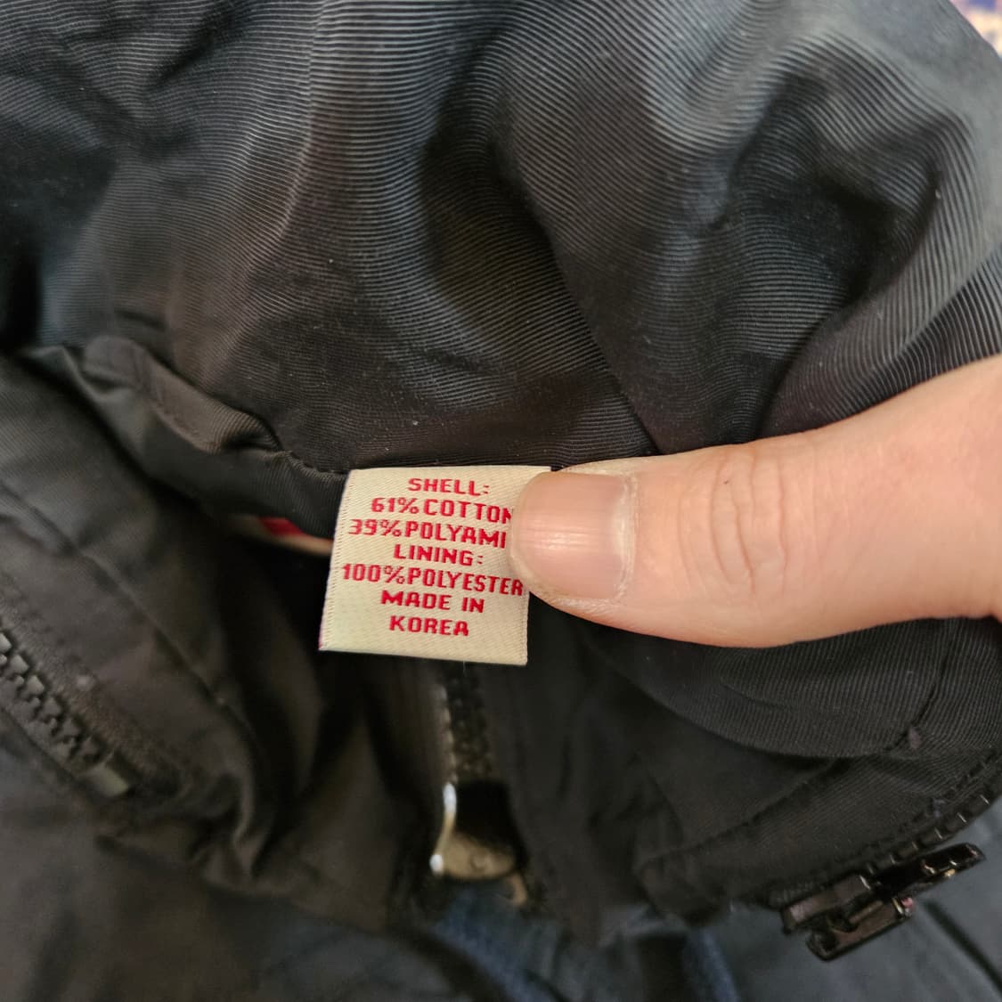 리바이스 피그먼트 블랙 멀티포켓 사파리 나일론 자켓 상품이미지7
