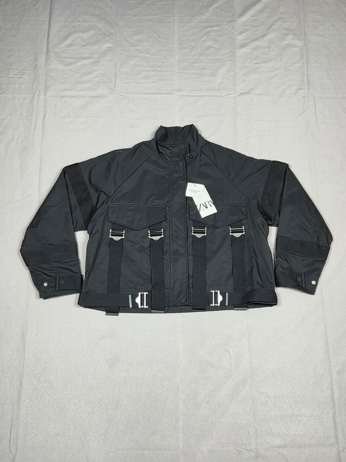 (새상품) [자라] 스트랩 버클 유틸리티 크롭 자켓 | A00145 상품이미지1