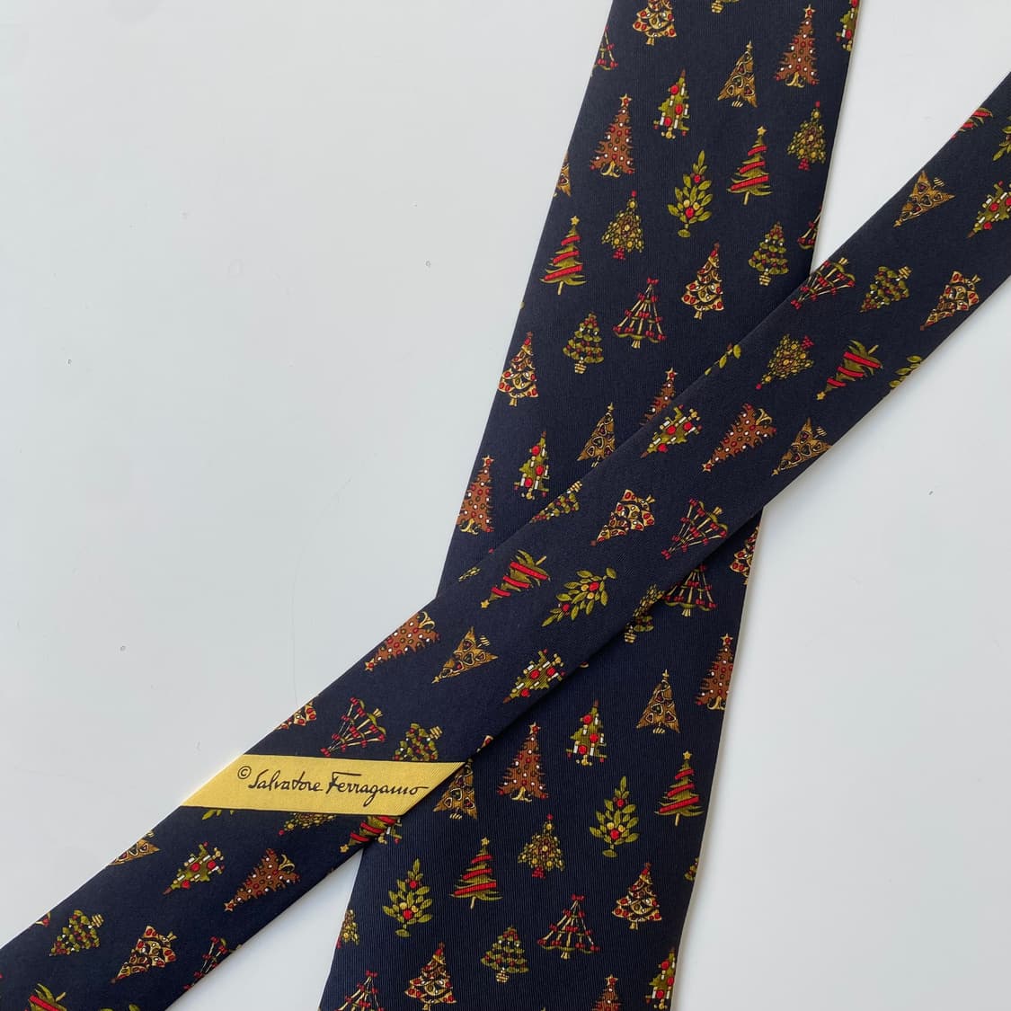 페레가모(Ferragamo) 명품 정품 넥타이 상품이미지4
