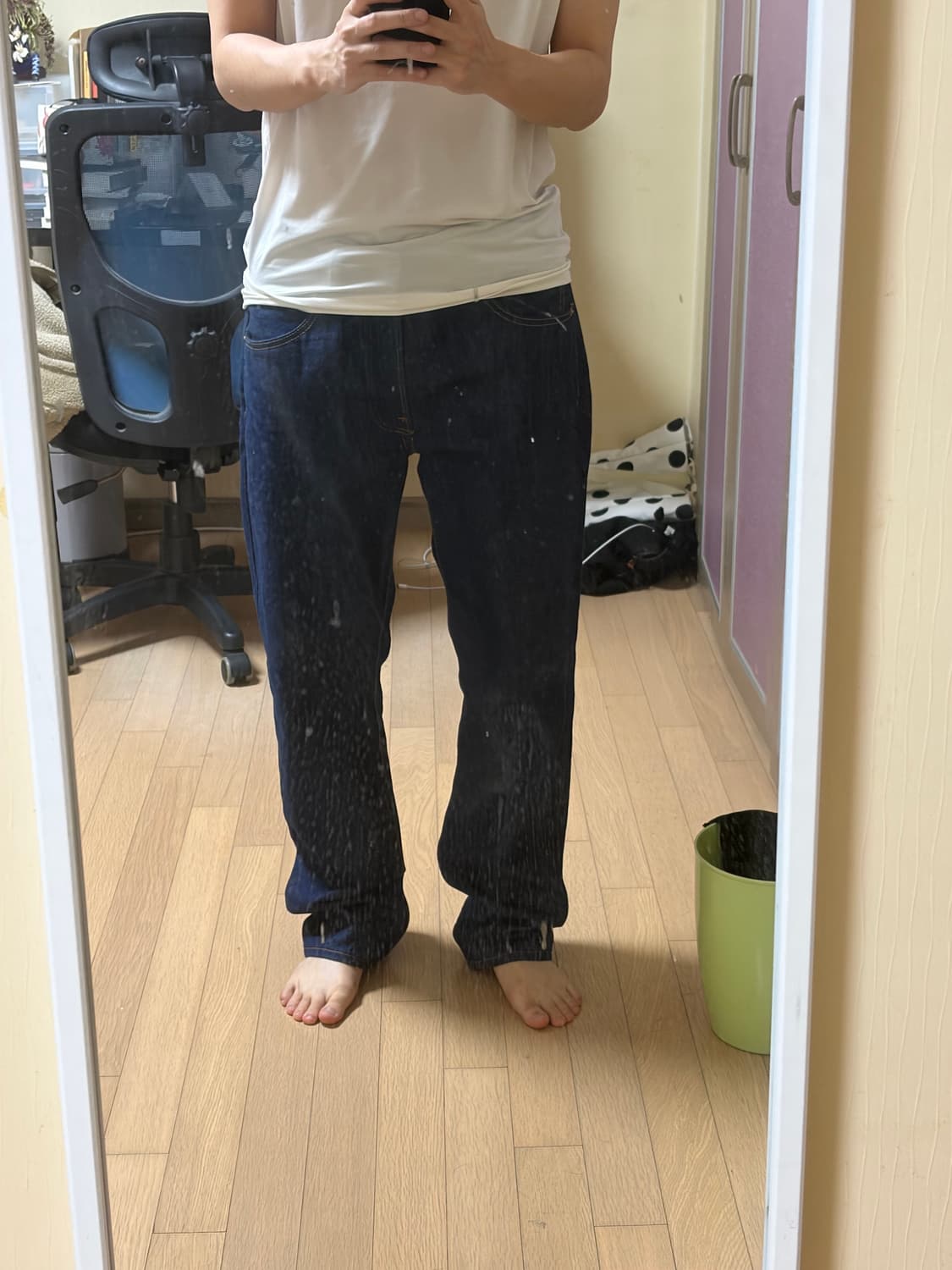 리바이스 501 32사이즈 (착샷o) 상품이미지3