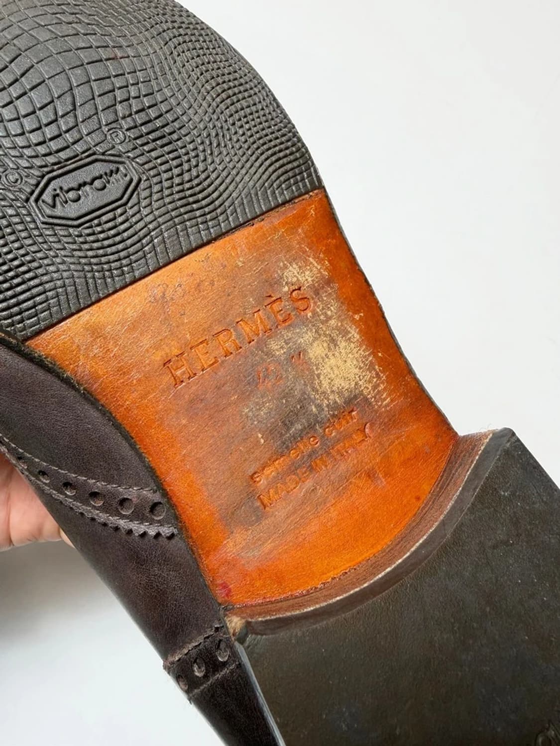 에르메스 90's OG 테슬 로퍼 구두 Q1464 상품이미지9