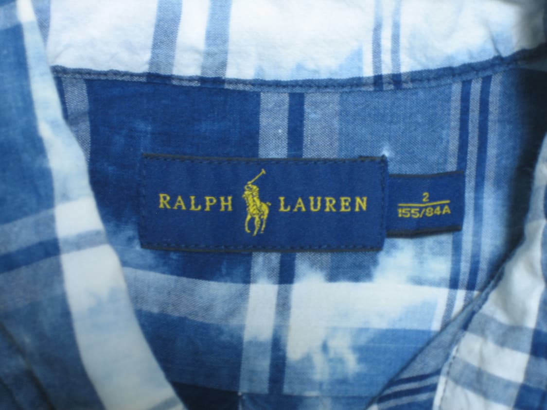 Polo Ralph Lauren  Dyed Blue Check Shirt 상품이미지6