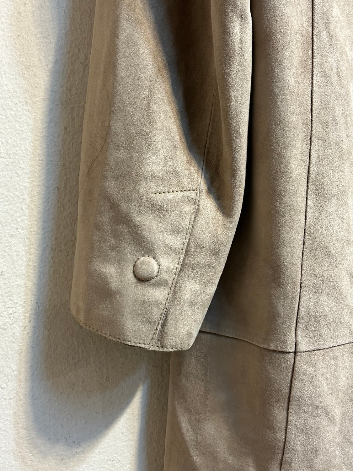 위켄드 막스마라 베이지 스웨이드 자켓 상품이미지5