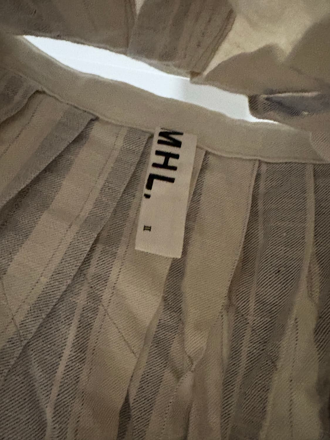 MHL 마가렛호웰 스커트 상품이미지3