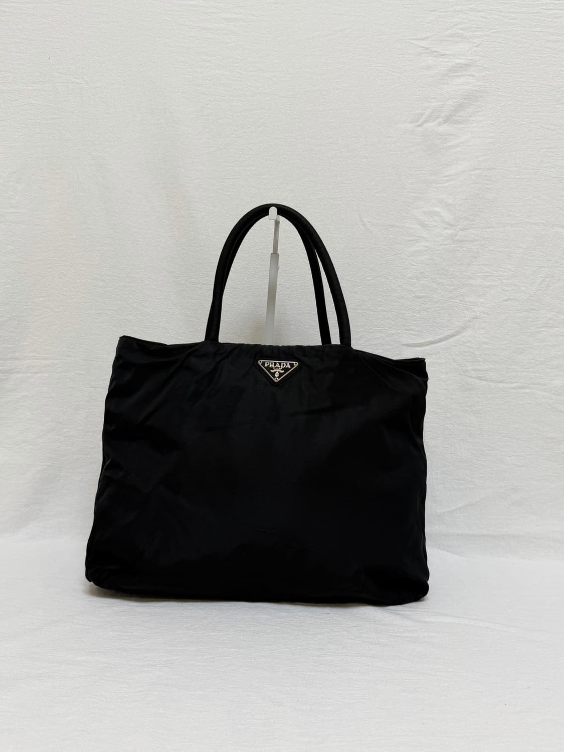 정품 프라다 포코노 나일론 블랙 토트백 숄더백 상품이미지5